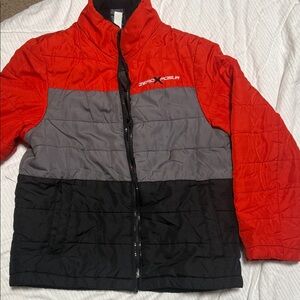 ZeroXposur Kids Puffer Jacket - Red, Gray, Black